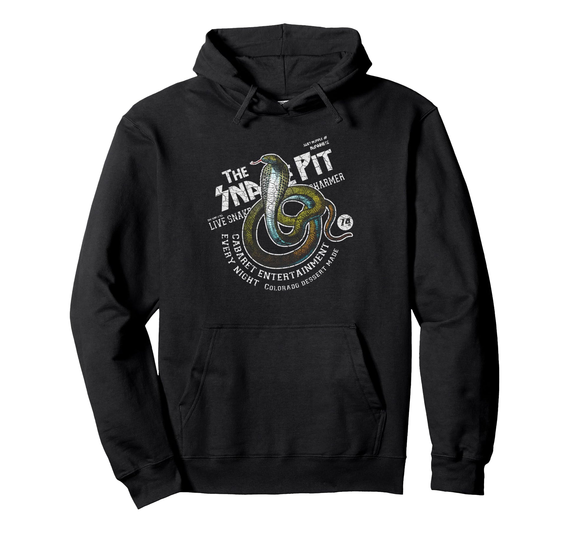 Snake Pit Cobra Bar Americana Reptile Hoodie - Streetwear Style Men Women - T-Shirt, Sweatshirt, Hoodie