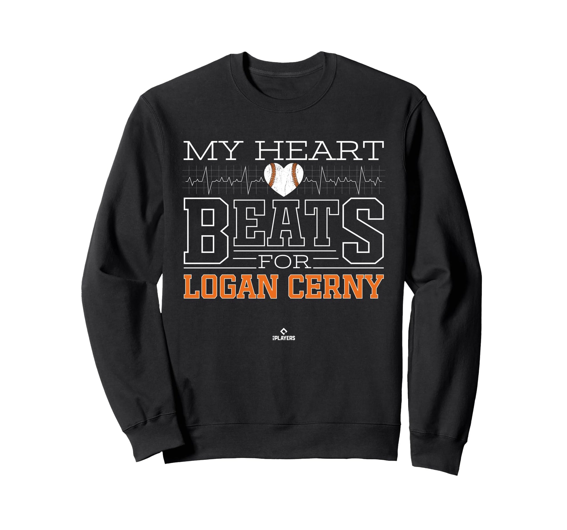 My Heart Beats Logan Cerny Prospect Sweatshirt - Fun Novelty Design Unisex - T-Shirt, Sweatshirt, Hoodie