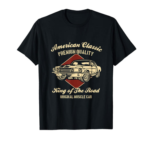American Muscle Cars Gift T-Shirt - Casual Everyday Wear for Adults - T-Shirt, Sweatshirt, Hoodie