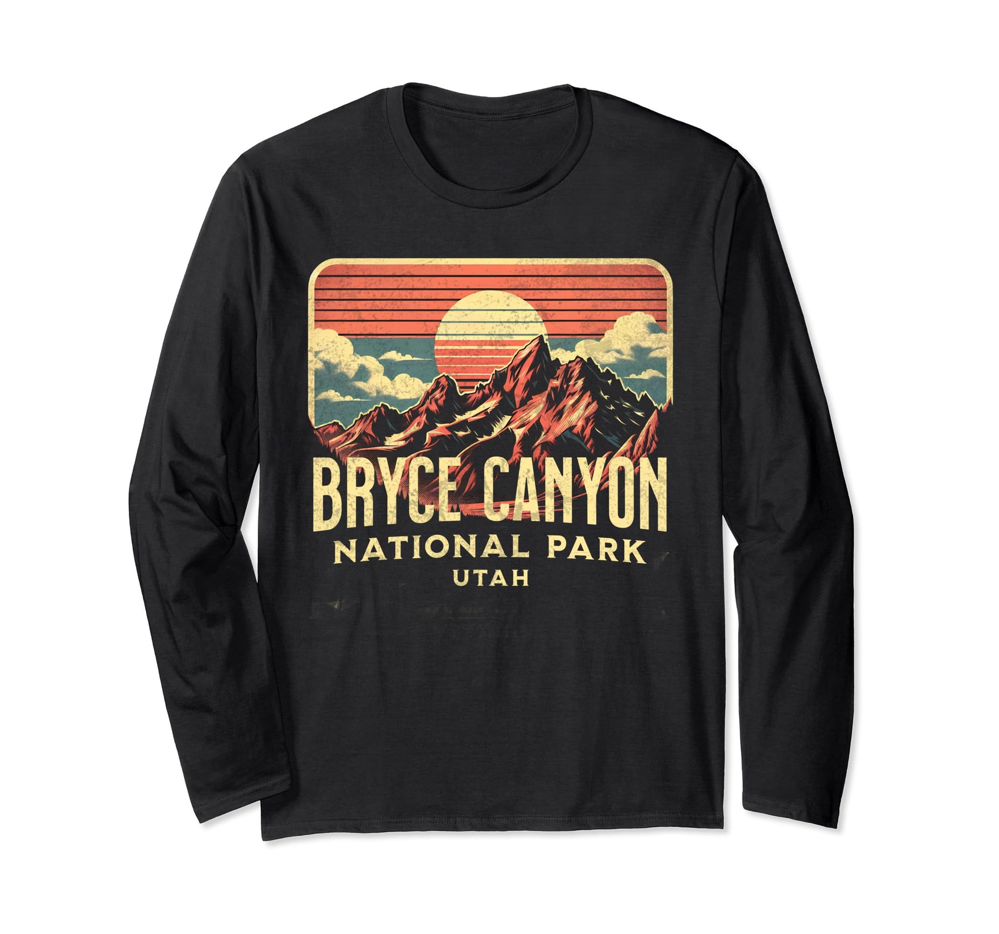 Bryce Canyon National Park Utah Usa Hoodie - Minimalist Print for Adults - T-Shirt, Sweatshirt, Hoodie