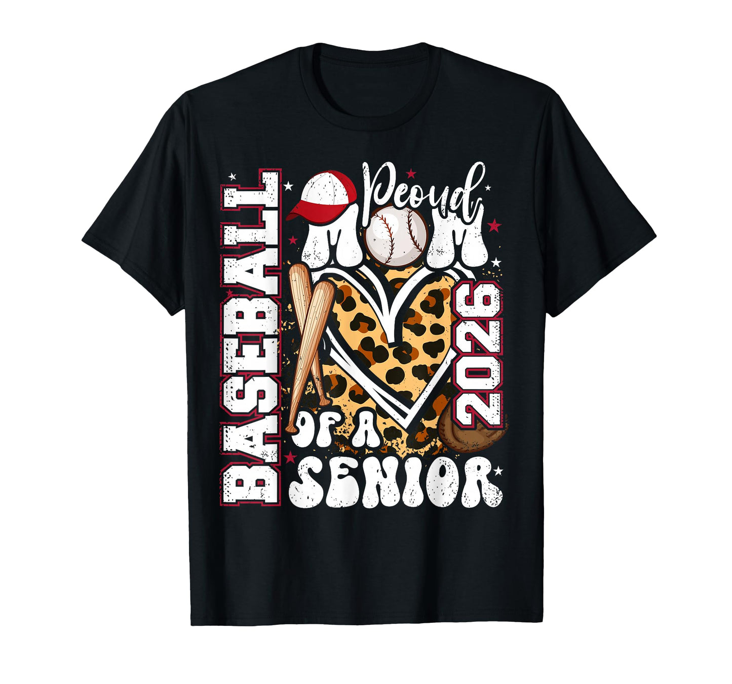 Proud Senior Mom Class 2026 T-Shirt - Casual Everyday Wear Men Women - T-Shirt, Sweatshirt, Hoodie