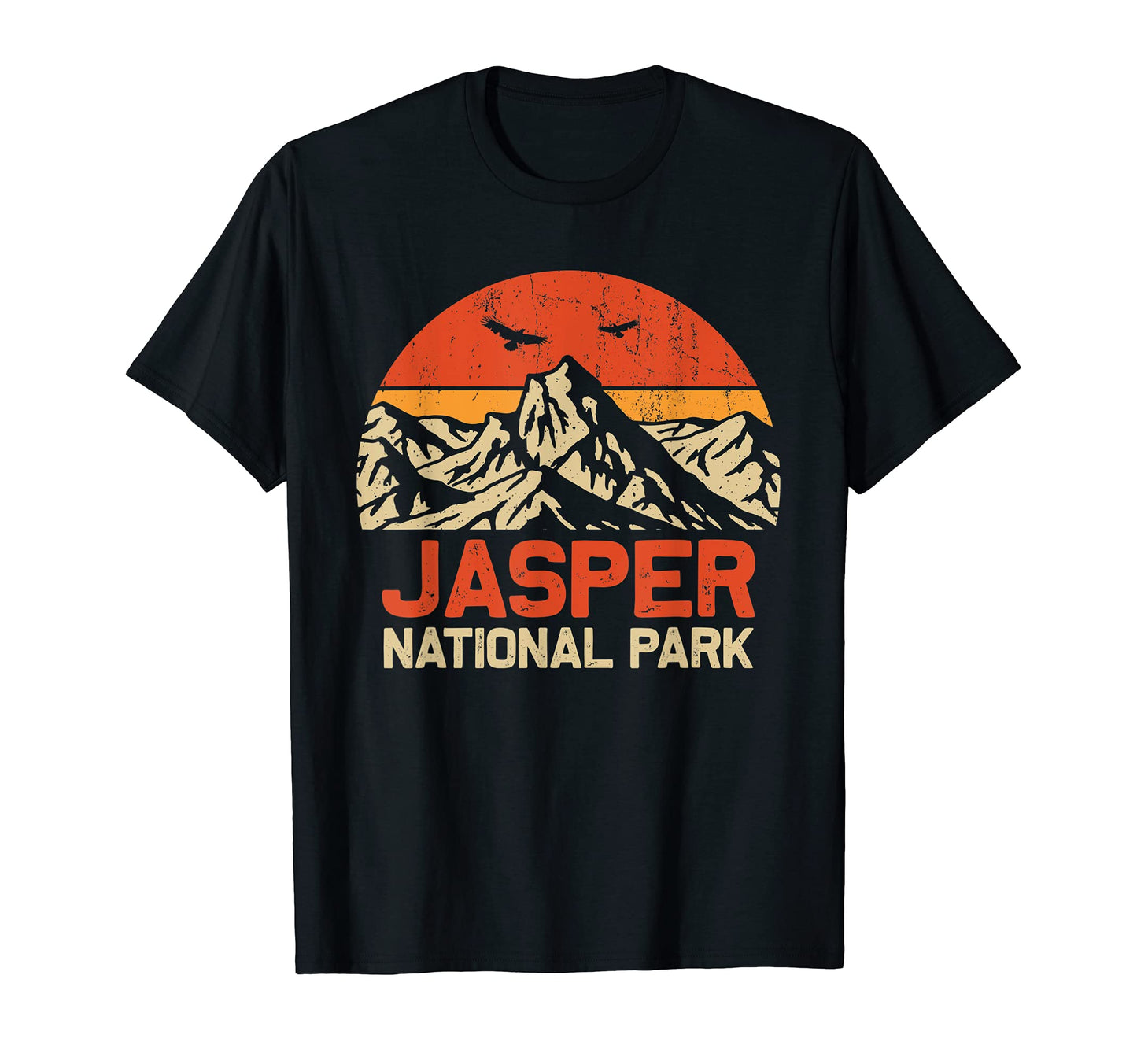 Travel Lover Mountain Jasper National T-Shirt - Aesthetic Graphic Unisex - T-Shirt, Sweatshirt, Hoodie