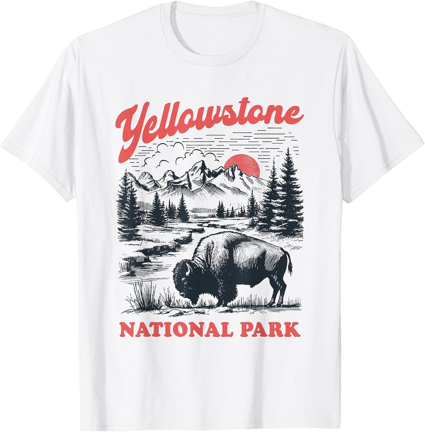 Adventure Wildlife Outdoor Vintage Style Merch - Adult & Kids T-Shirts, Sweatshirts & Hoodies apparel design preview 1