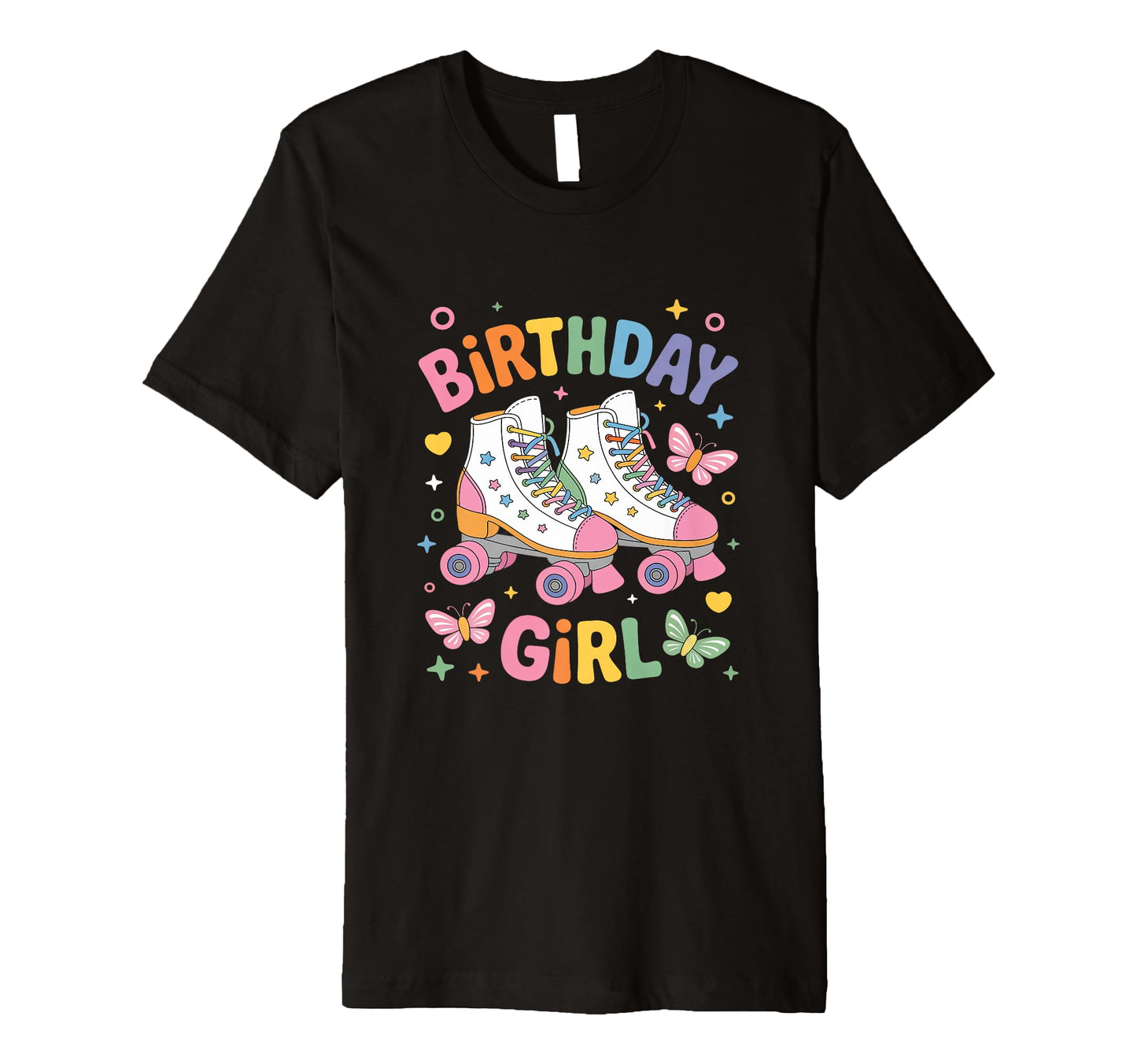 Roller Skate Shoes Birthday Roller T-Shirt - Aesthetic Graphic for Adults - T-Shirt, Sweatshirt, Hoodie
