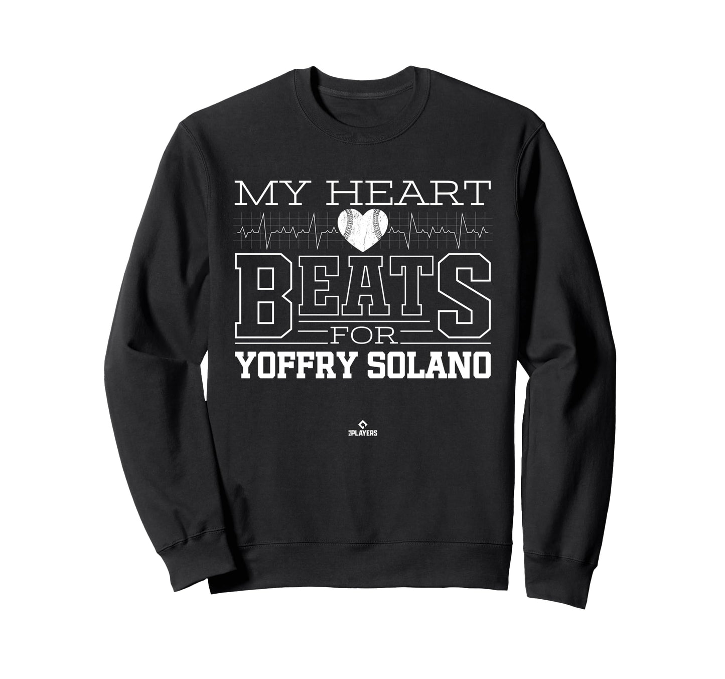 My Heart Beats Yoffry Solano Prospect Sweatshirt - Unique Graphic Unisex - T-Shirt, Sweatshirt, Hoodie