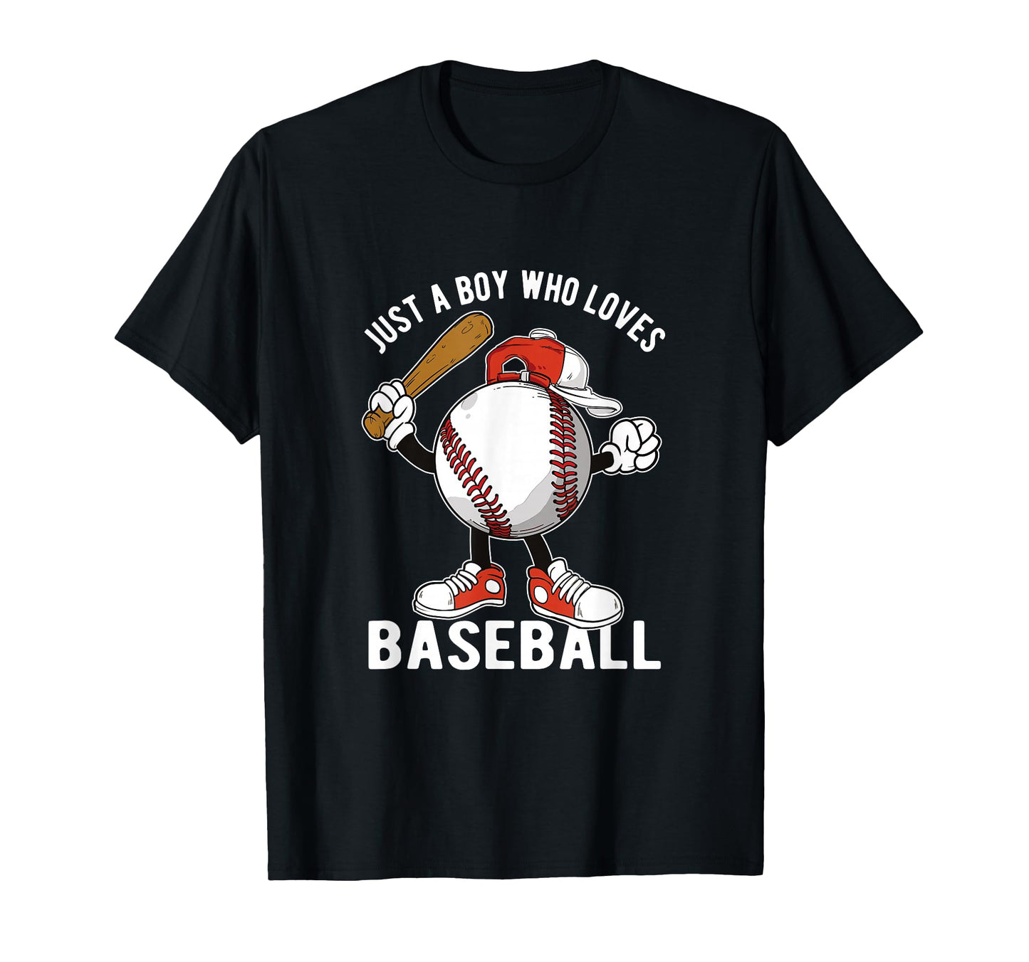 Just Who Loves Baseball T-Shirt - Streetwear Style Unisex - T-Shirt, Sweatshirt, Hoodie