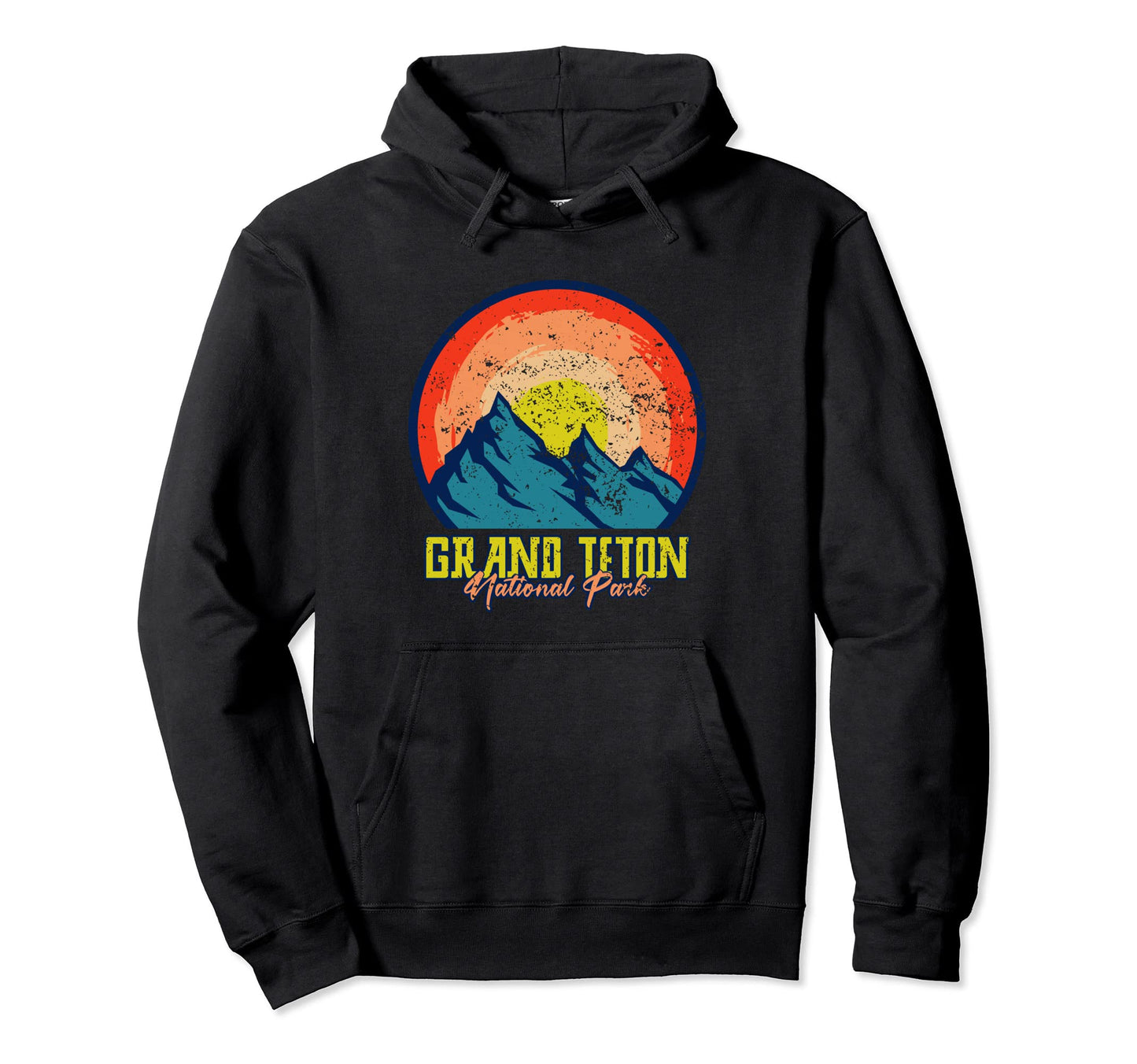 Grand Teton National Park Vacation Hoodie - Streetwear Style Men Women - T-Shirt, Sweatshirt, Hoodie