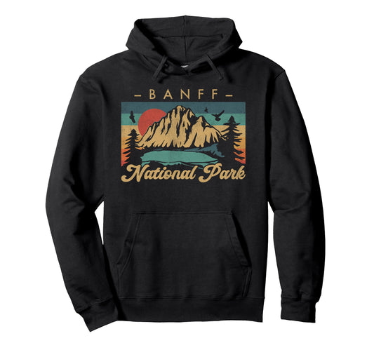 Banff National Park Hoodie - Trendy Graphic Men Women - T-Shirt, Sweatshirt, Hoodie
