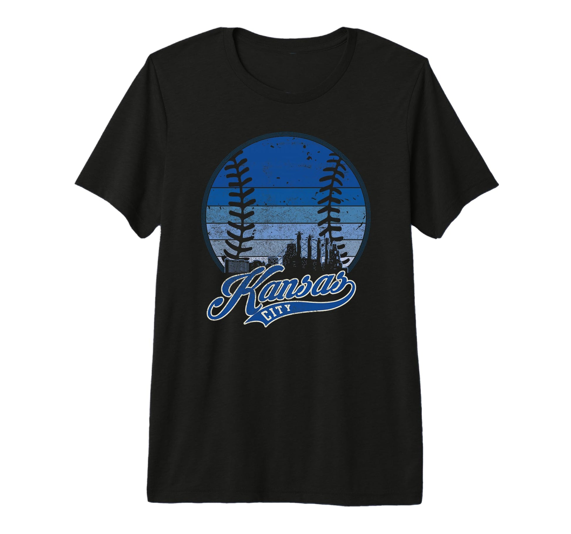 Kansas City Baseball American Us T-Shirt - Casual Everyday Wear Unisex - T-Shirt, Sweatshirt, Hoodie