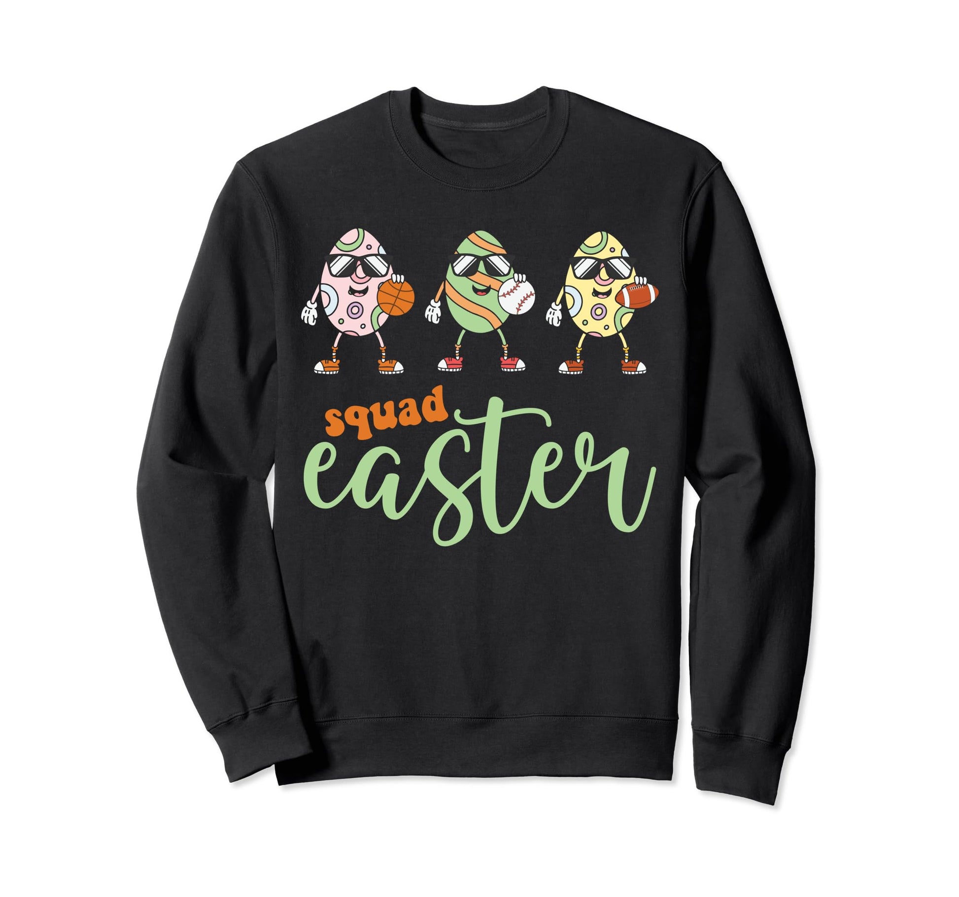 Basketball Baseball Football Sports Sweatshirt - Unique Graphic for Adults - T-Shirt, Sweatshirt, Hoodie