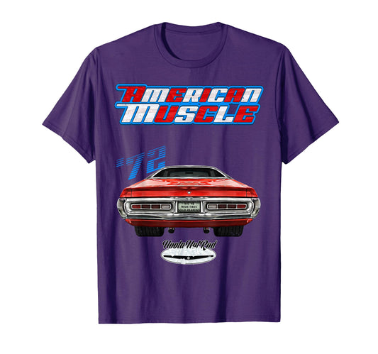 1972 Charger Super Bee Hot Rod Muscle T-Shirt - Trendy Graphic for Adults - T-Shirt, Sweatshirt, Hoodie