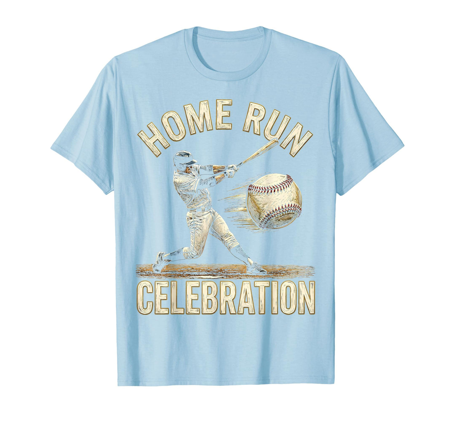 Home Run Celebration Softball T-Shirt - Fun Novelty Design Unisex - T-Shirt, Sweatshirt, Hoodie