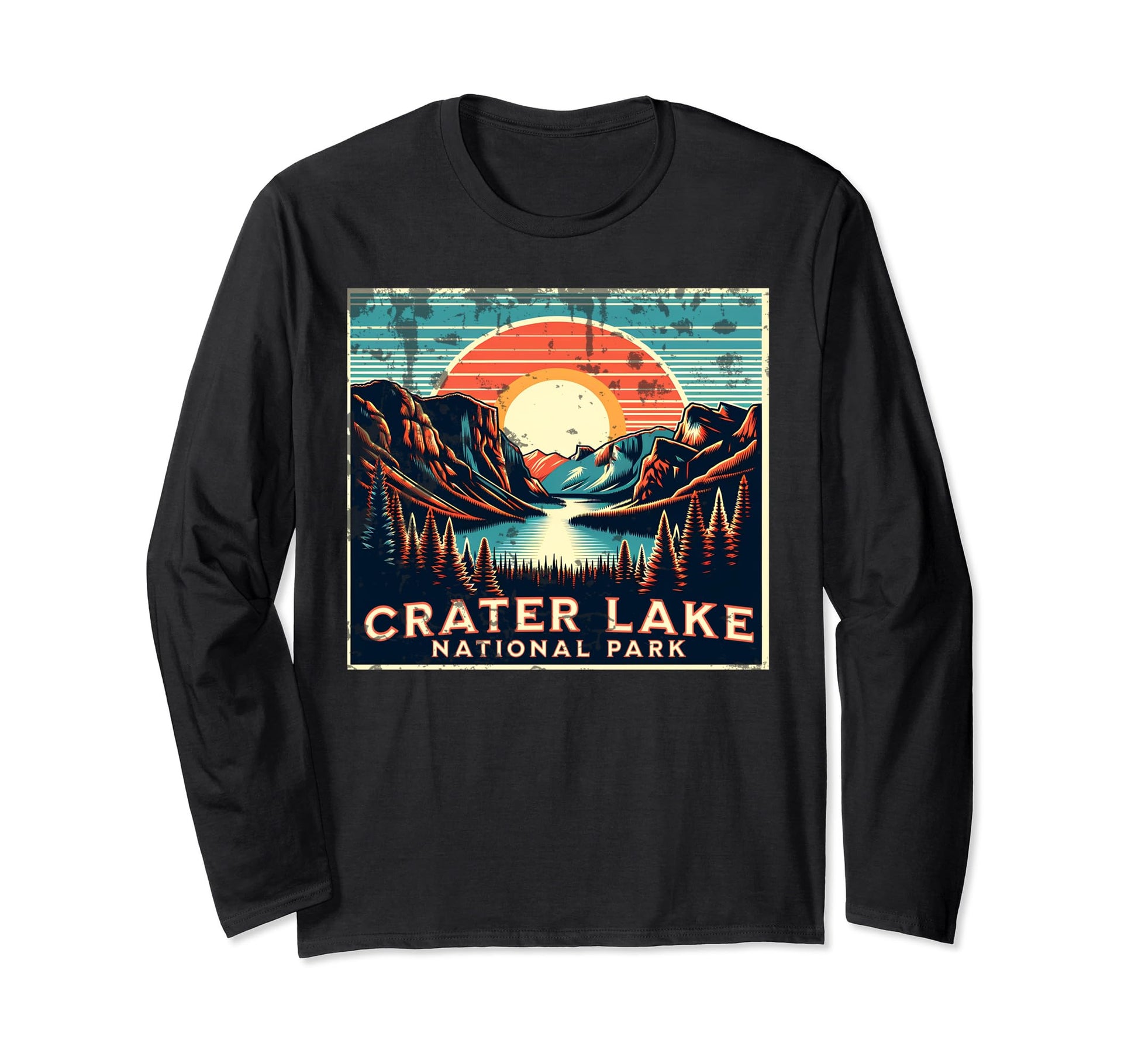 Crater Lake National Park Oregon Usa Sweatshirt - Streetwear Style Unisex - T-Shirt, Sweatshirt, Hoodie