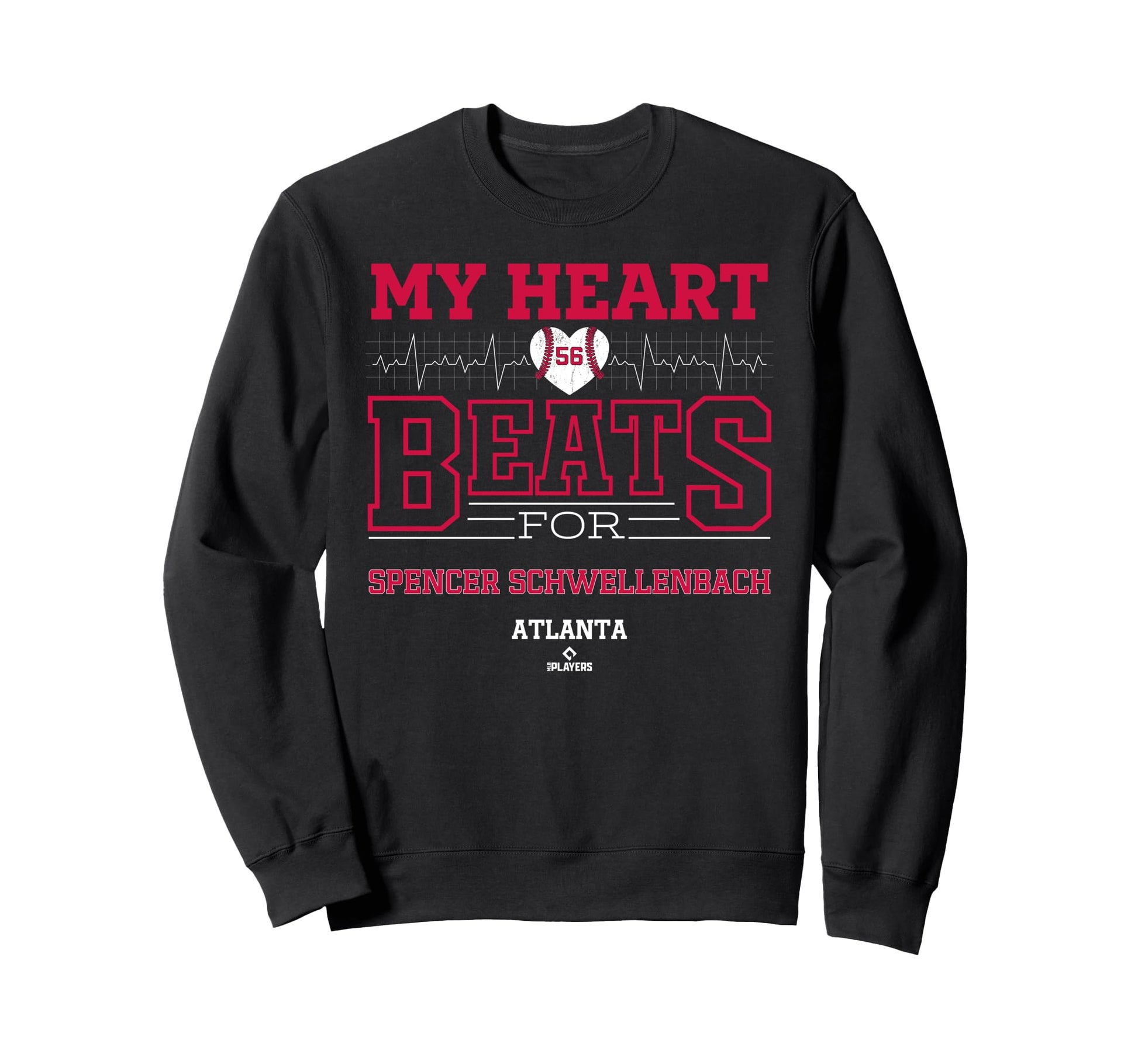 My Heart Beats Spencer Schwellenbach Sweatshirt - Unique Graphic Unisex - T-Shirt, Sweatshirt, Hoodie