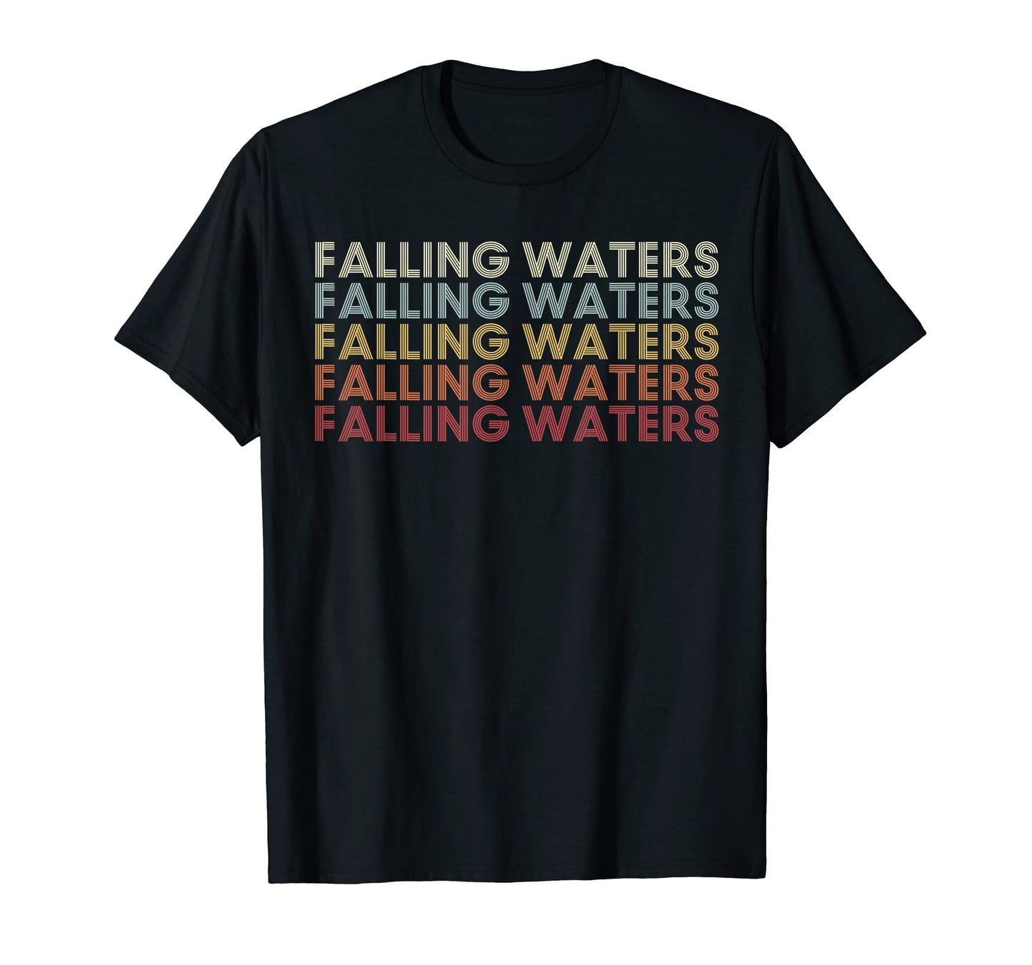Falling Waters West Virginia Falling T-Shirt - Novelty Apparel Unisex - T-Shirt, Sweatshirt, Hoodie
