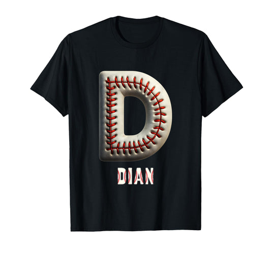 Baseball Home Run Franz Initial T-Shirt - Custom Art Print Men Women - T-Shirt, Sweatshirt, Hoodie