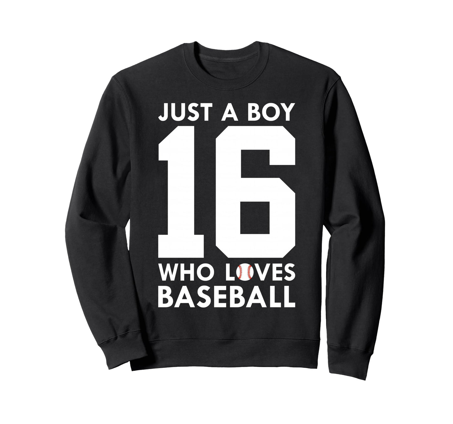 Just Who Loves Baseball 16Th Sweatshirt - Casual Everyday Wear for Adults - T-Shirt, Sweatshirt, Hoodie