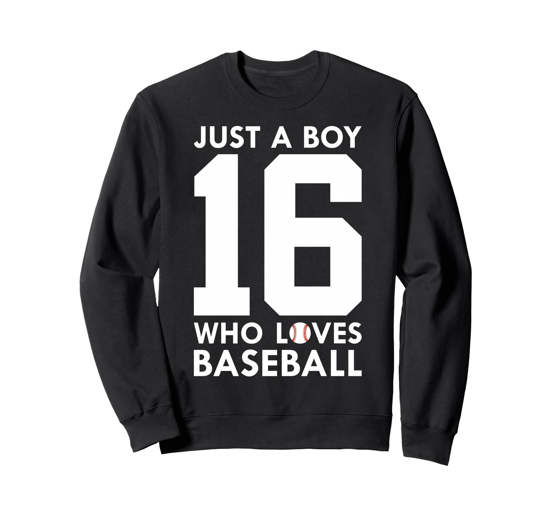 Just Who Loves Baseball 16Th Sweatshirt - Casual Everyday Wear for Adults - T-Shirt, Sweatshirt, Hoodie