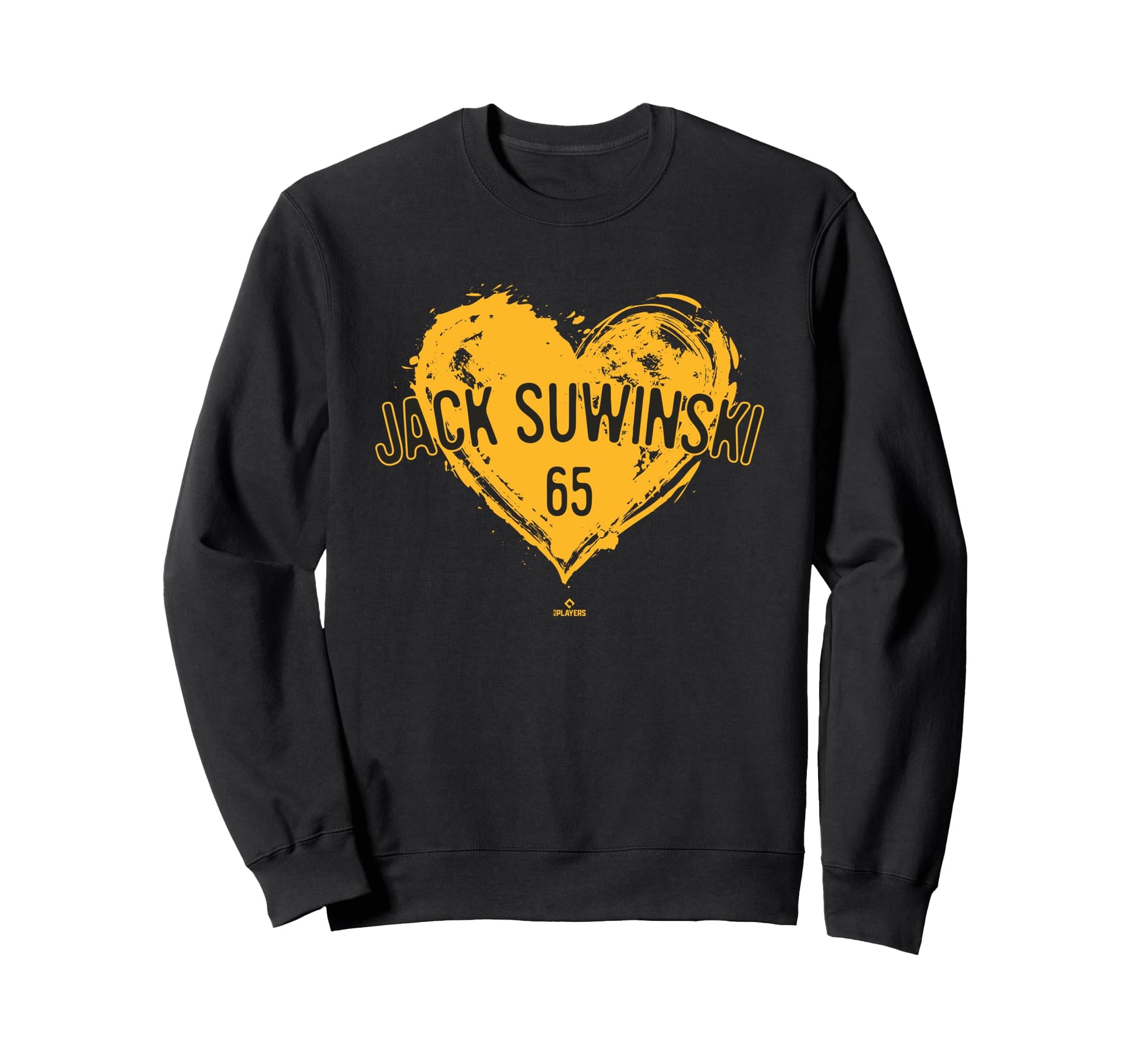 Distressed Heart Jack Suwinski Sweatshirt - Graphic Print Unisex - T-Shirt, Sweatshirt, Hoodie
