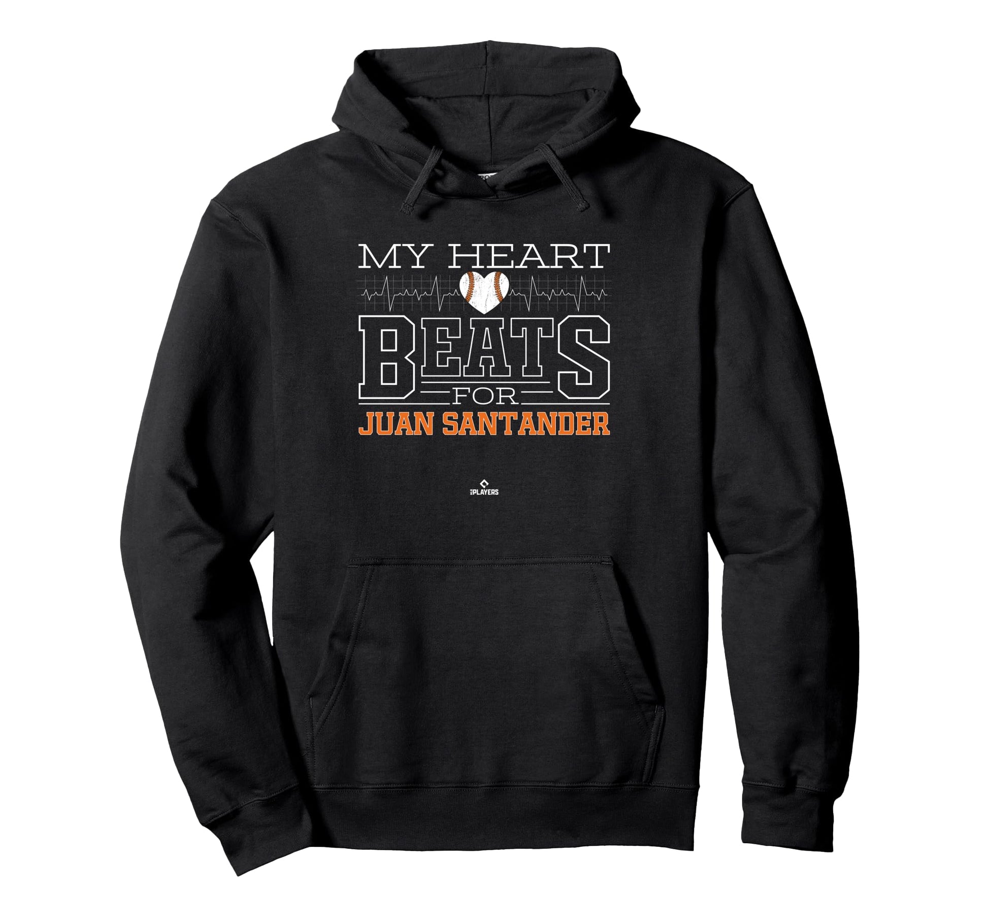 My Heart Beats Juan Santander Prospect Hoodie - Minimalist Print Unisex - T-Shirt, Sweatshirt, Hoodie