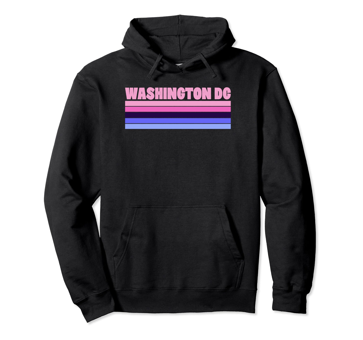 Washington Dc Local Omnisexual Pride Hoodie - Unique Graphic Men Women - T-Shirt, Sweatshirt, Hoodie