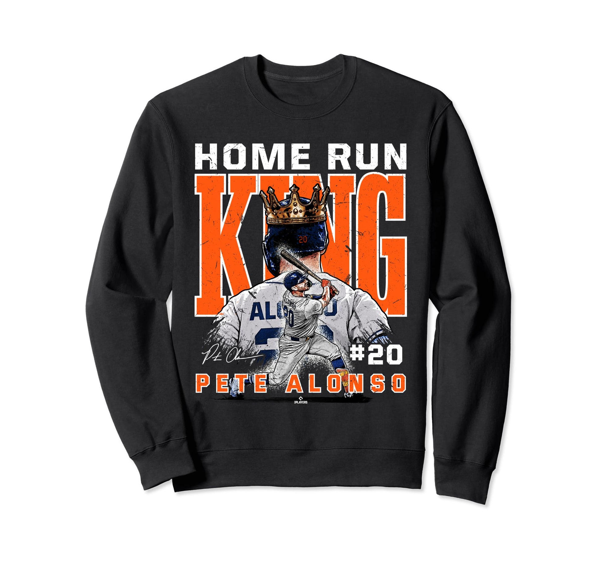 Home Run King Pete Alonso New York Sweatshirt - Custom Art Print Unisex - T-Shirt, Sweatshirt, Hoodie