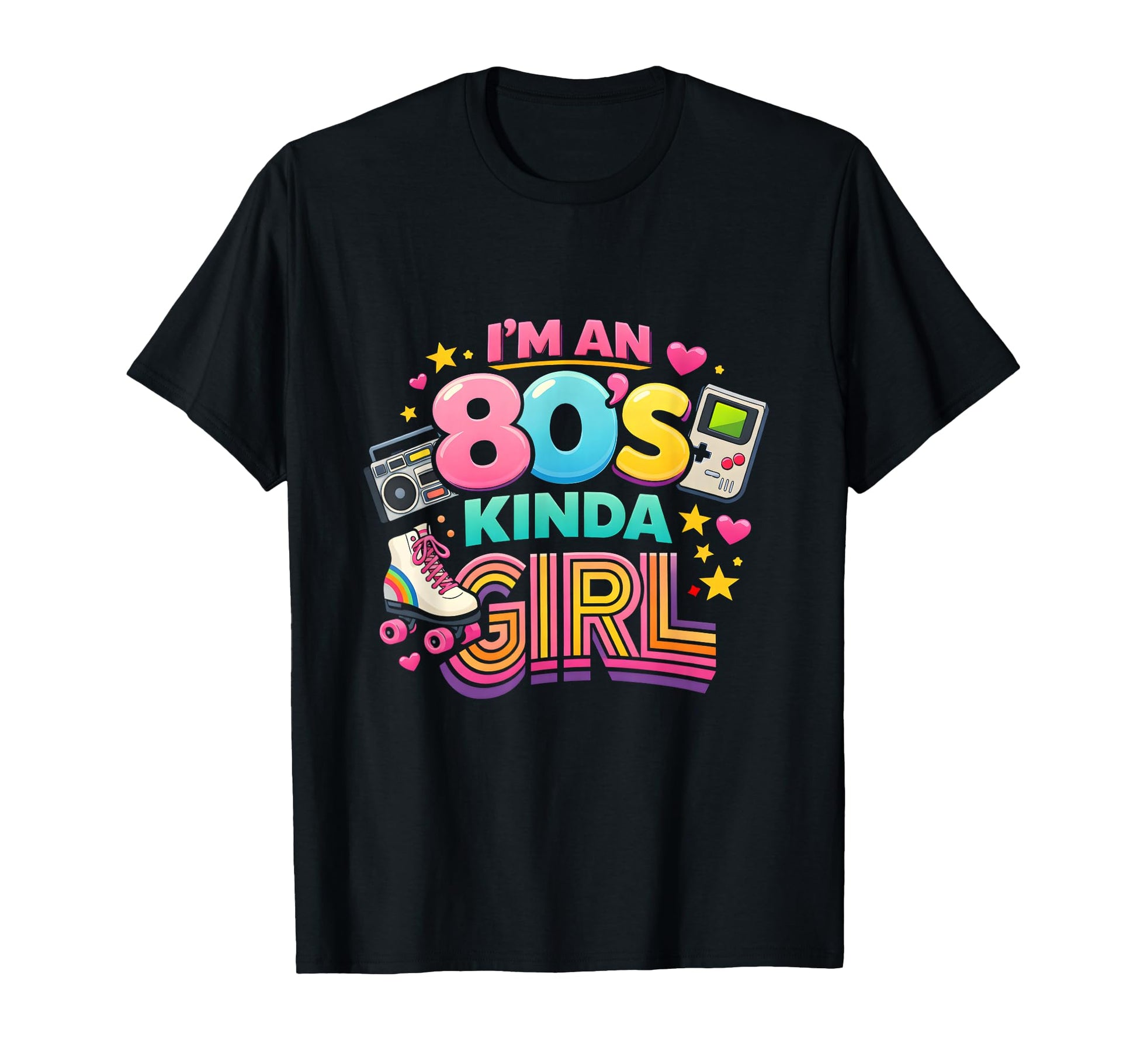 Im 80S Kinda Funny Party Theme T-Shirt - Aesthetic Graphic for Adults - T-Shirt, Sweatshirt, Hoodie