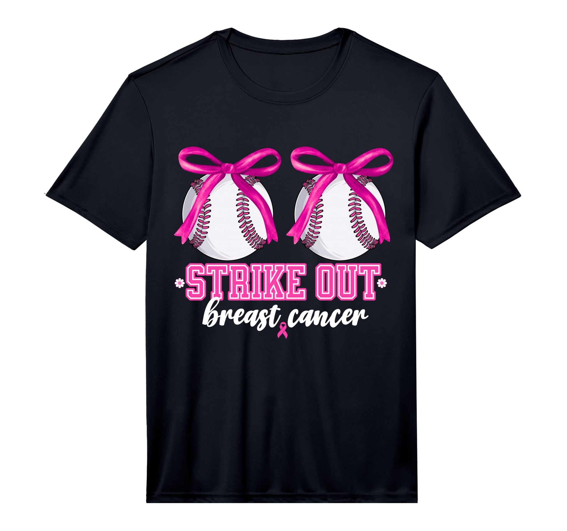 Mens Baseball Boobs Strike Out T-Shirt - Fun Novelty Design for Adults - T-Shirt, Sweatshirt, Hoodie