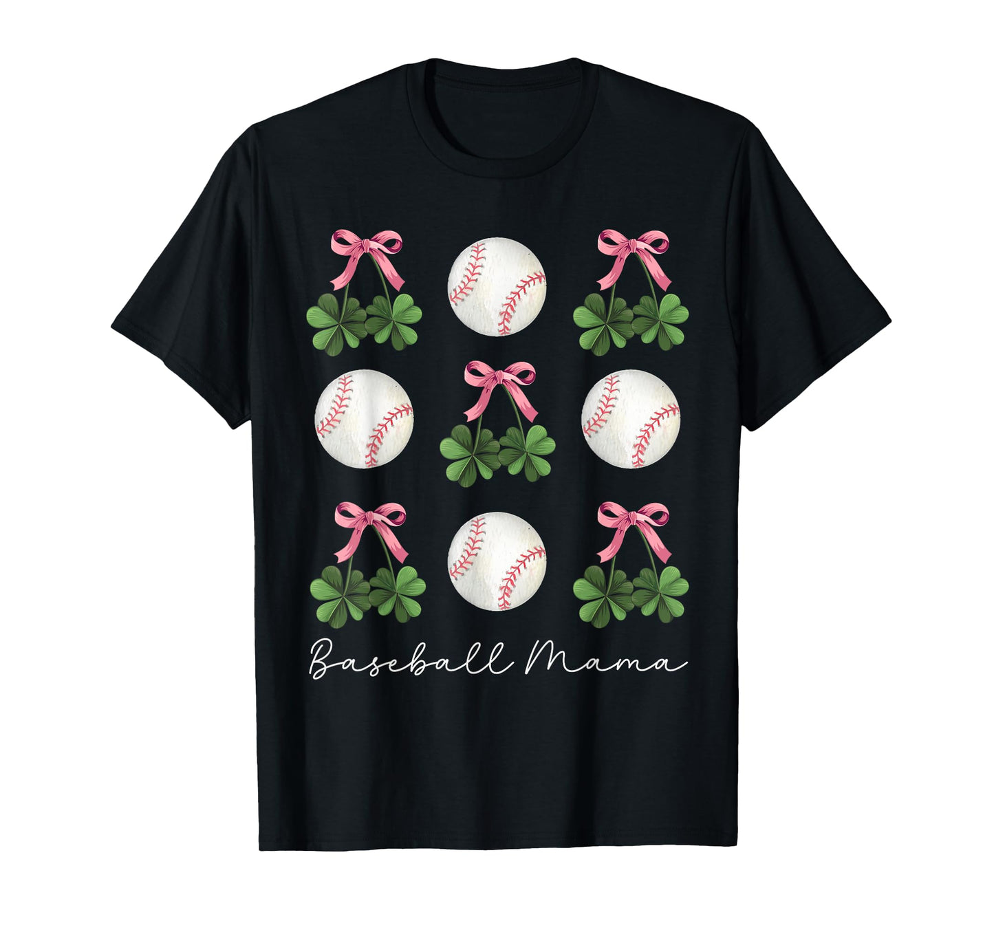 St Patricks Day Baseball Coquette T-Shirt - Novelty Apparel Unisex - T-Shirt, Sweatshirt, Hoodie