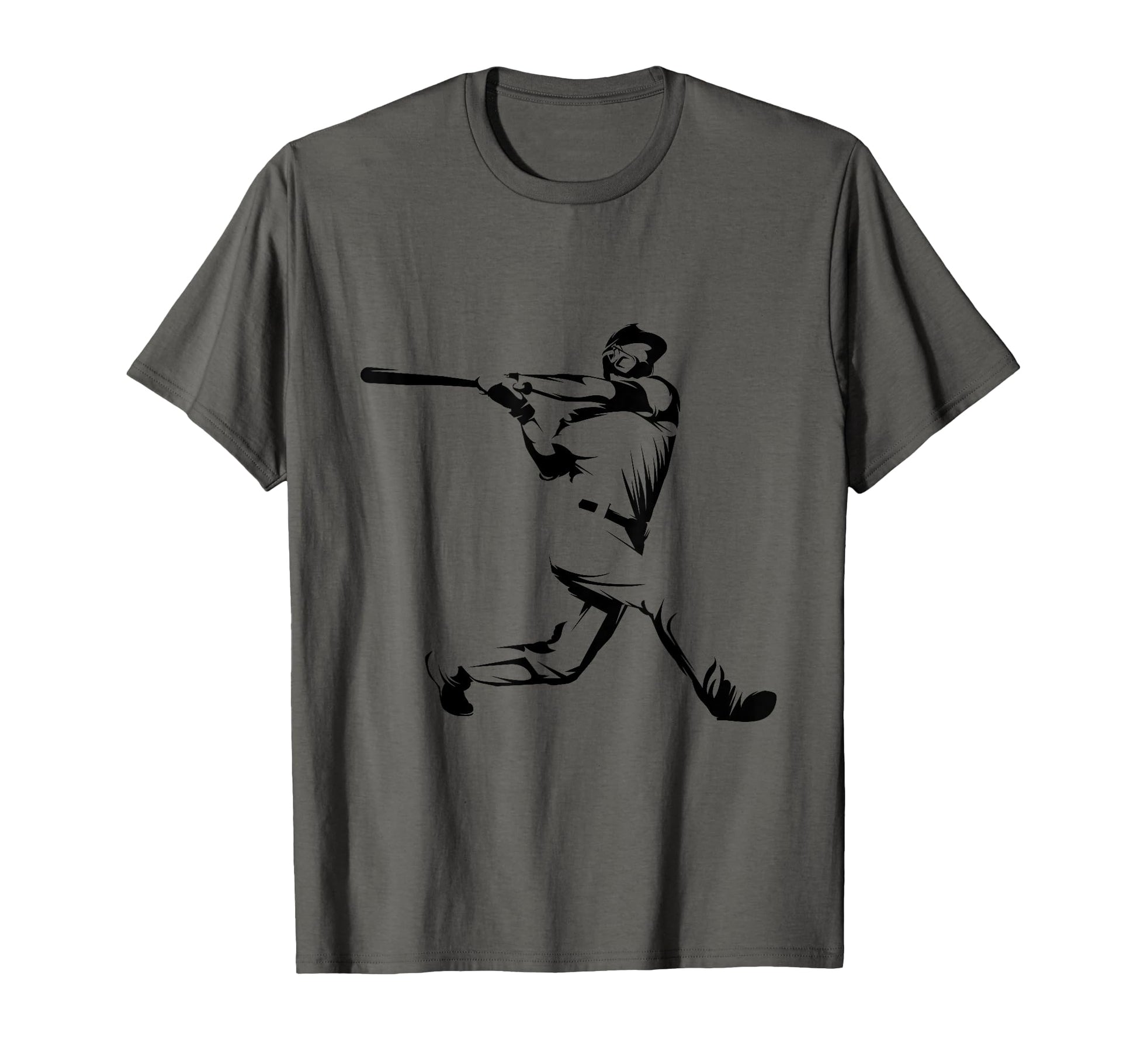 Baseball Player Hitter Taking Swing T-Shirt - Aesthetic Graphic Men Women - T-Shirt, Sweatshirt, Hoodie