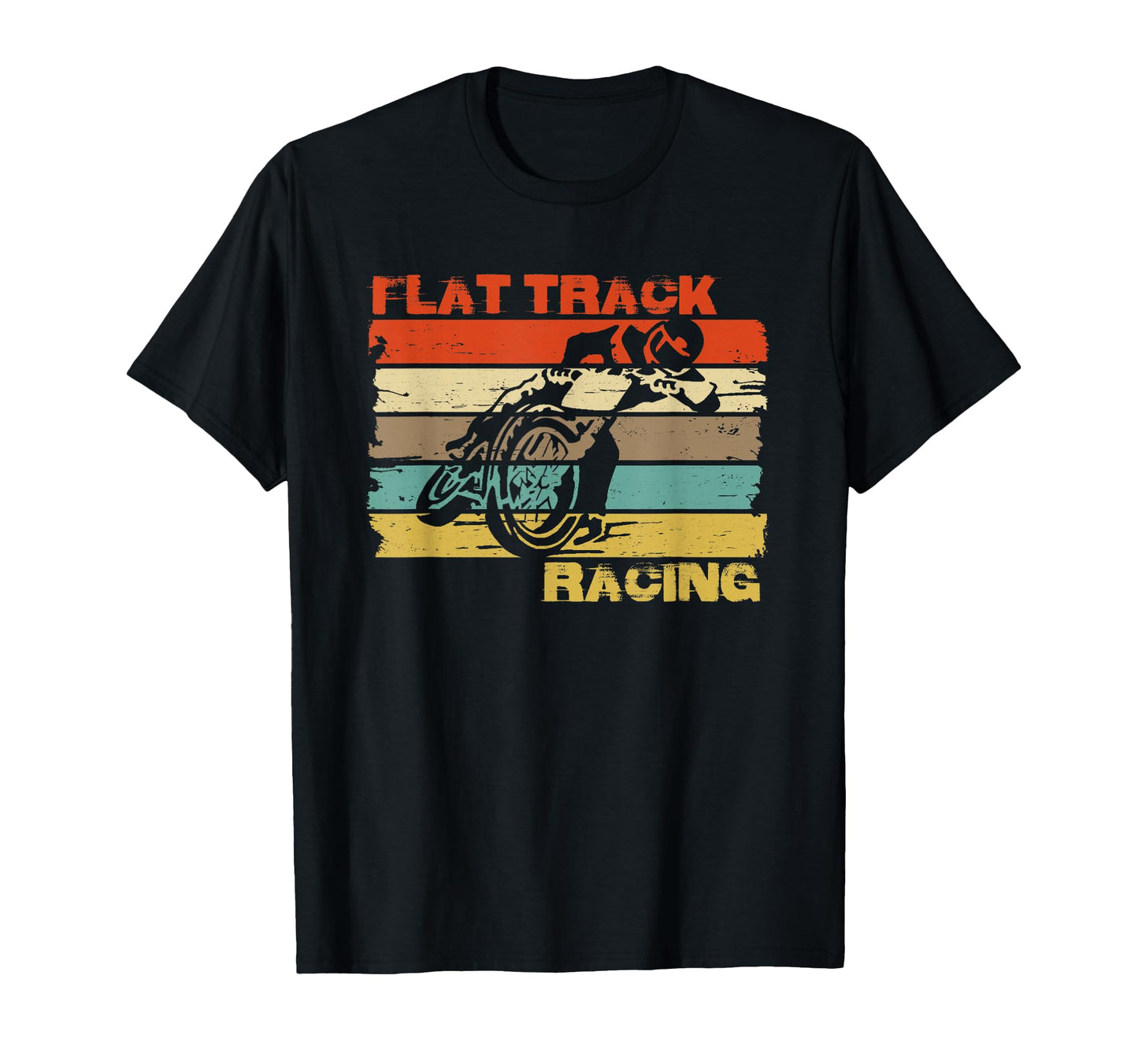 Flat Track Motorcycle Racing Speedway T-Shirt - Trendy Graphic Men Women - T-Shirt, Sweatshirt, Hoodie