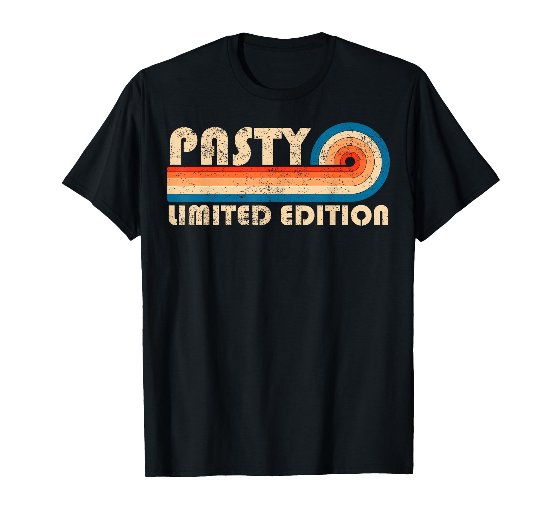 Pasty 70S 80S Sunset Stripe T-Shirt - Minimalist Print for Adults - T-Shirt, Sweatshirt, Hoodie
