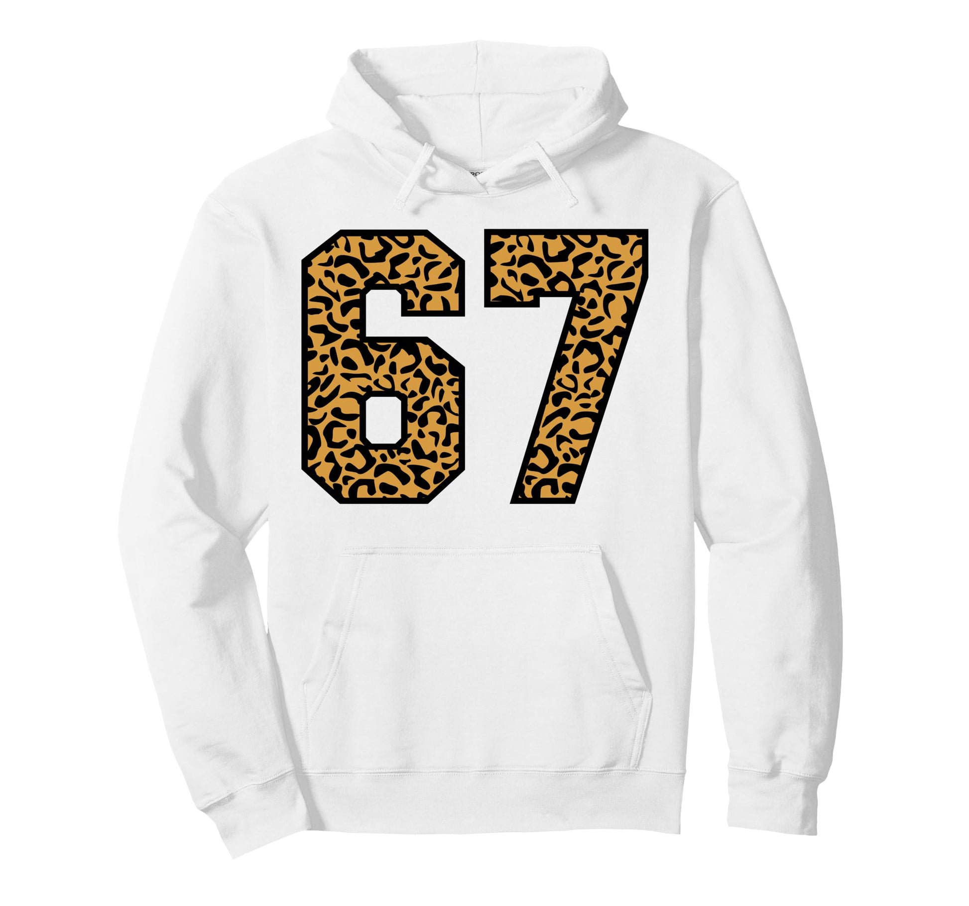 67 Number Leopard Sixty Seven Team Hoodie - Unique Graphic for Adults - T-Shirt, Sweatshirt, Hoodie