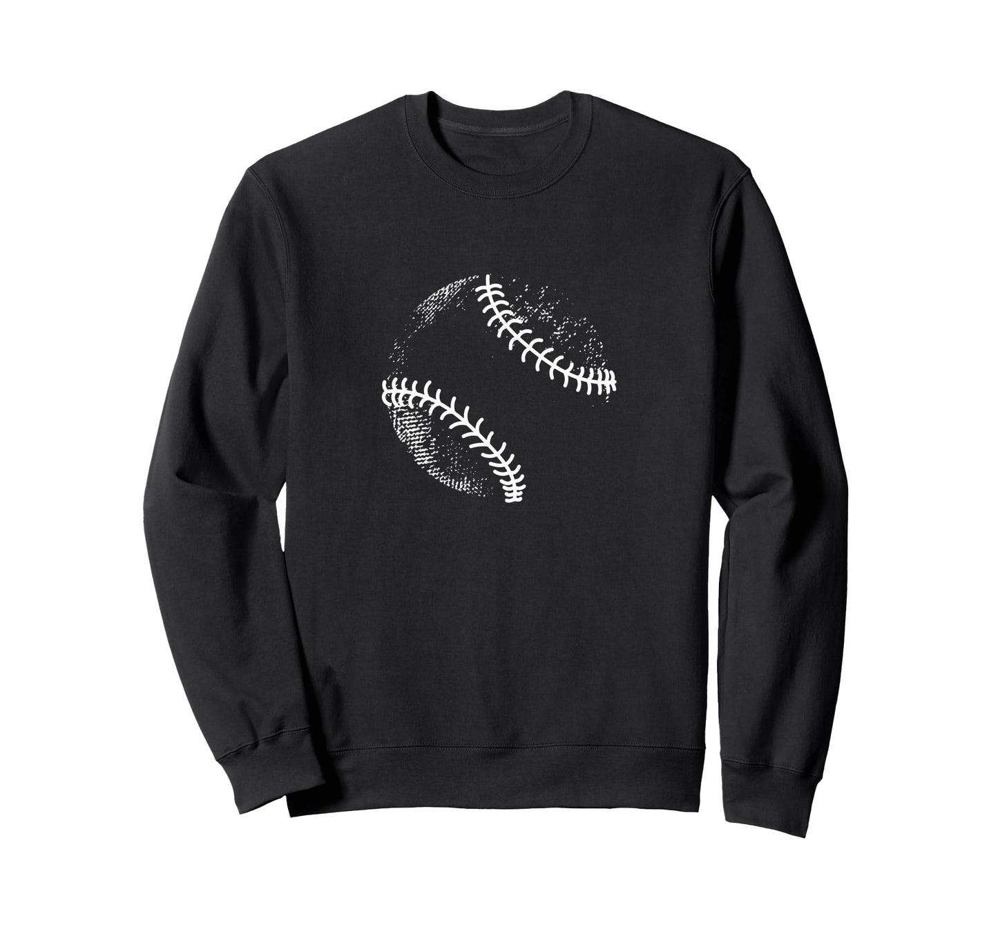 Baseball Silhouette Baseball Ball Sweatshirt - Custom Art Print Unisex - T-Shirt, Sweatshirt, Hoodie