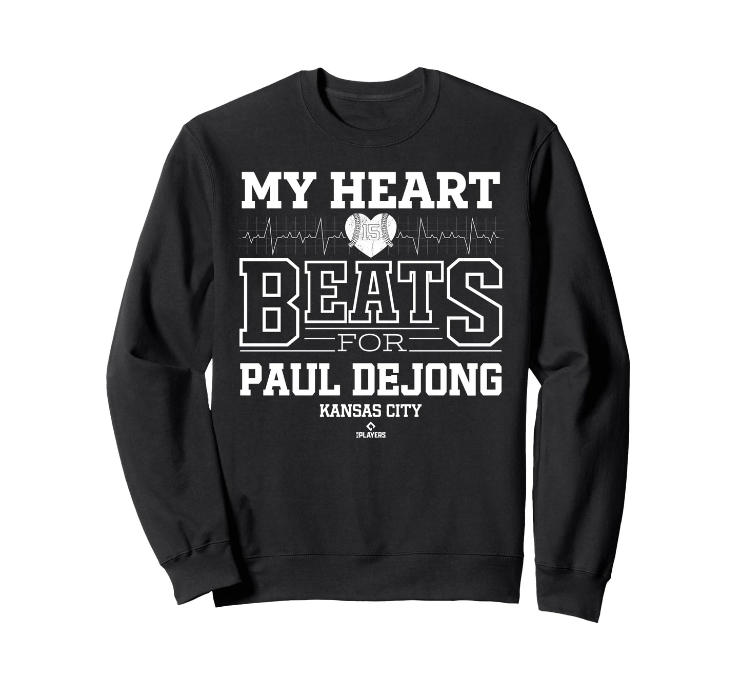 My Heart Beats Paul Dejong Kansas Sweatshirt - Fun Novelty Design Unisex - T-Shirt, Sweatshirt, Hoodie