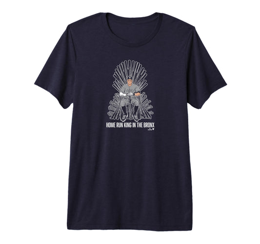 Aaron Judge Home Run King Bronx New York T-Shirt - Unique Graphic Unisex - T-Shirt, Sweatshirt, Hoodie