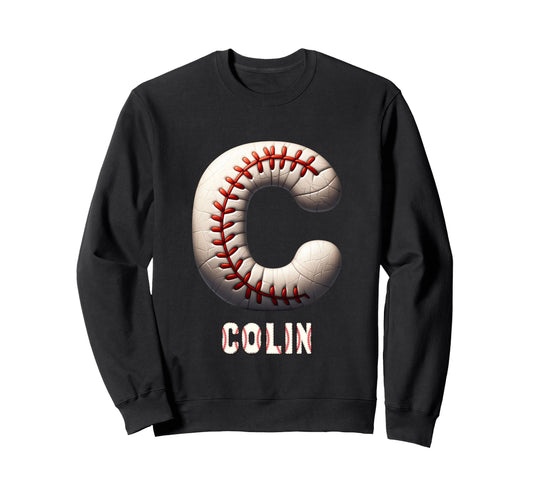 Baseball Home Run Emir Initial Sweatshirt - Streetwear Style for Adults - T-Shirt, Sweatshirt, Hoodie