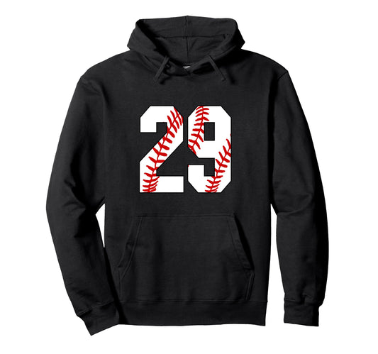 29 Baseball Laces Baseball Mom Jersey Hoodie - Novelty Apparel Men Women - T-Shirt, Sweatshirt, Hoodie
