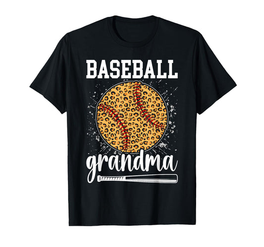 Baseball Grandma From Grandson T-Shirt - Novelty Apparel for Adults - T-Shirt, Sweatshirt, Hoodie