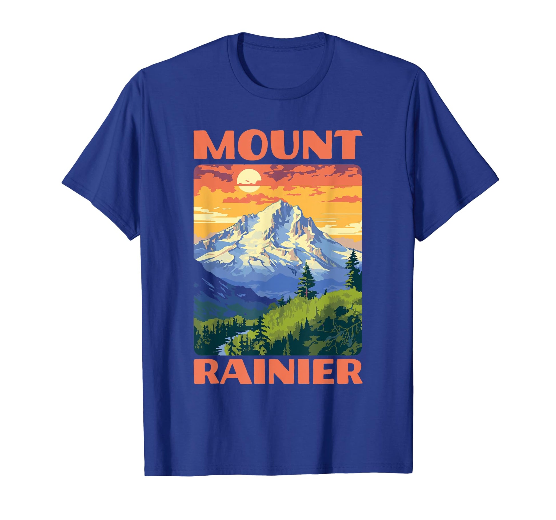 Mount Rainier National Park T-Shirt - Unique Graphic Unisex - T-Shirt, Sweatshirt, Hoodie