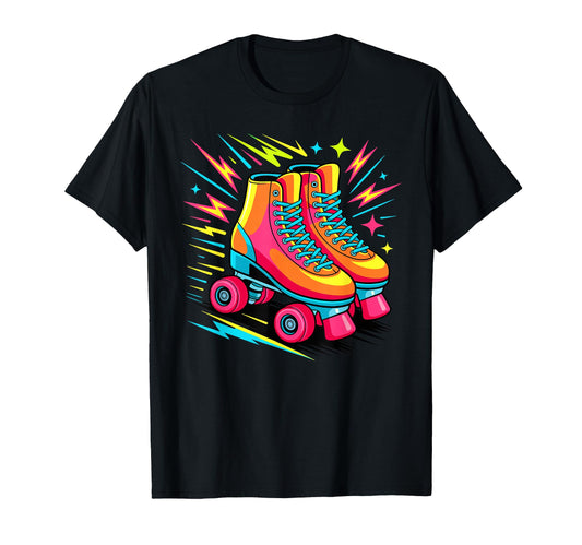 Arcade Rollerskate Rollerskater T-Shirt - Streetwear Style Men Women - T-Shirt, Sweatshirt, Hoodie