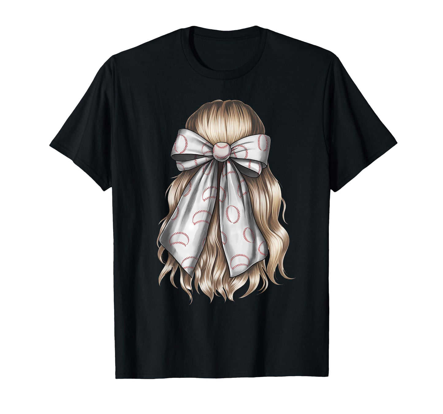 Baseball Coquette Bow Baseball Player T-Shirt - Aesthetic Graphic Men Women - T-Shirt, Sweatshirt, Hoodie
