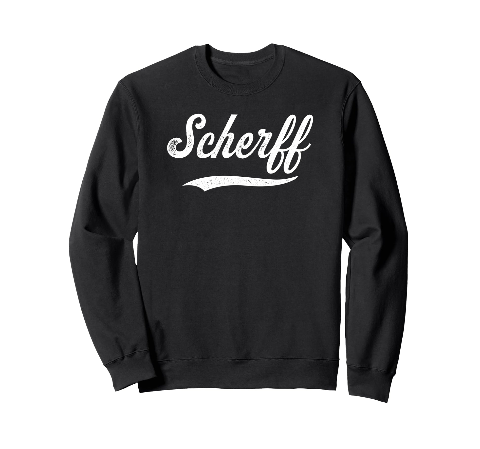 Distressed Script Alex Scherff Sweatshirt - Casual Everyday Wear Unisex - T-Shirt, Sweatshirt, Hoodie