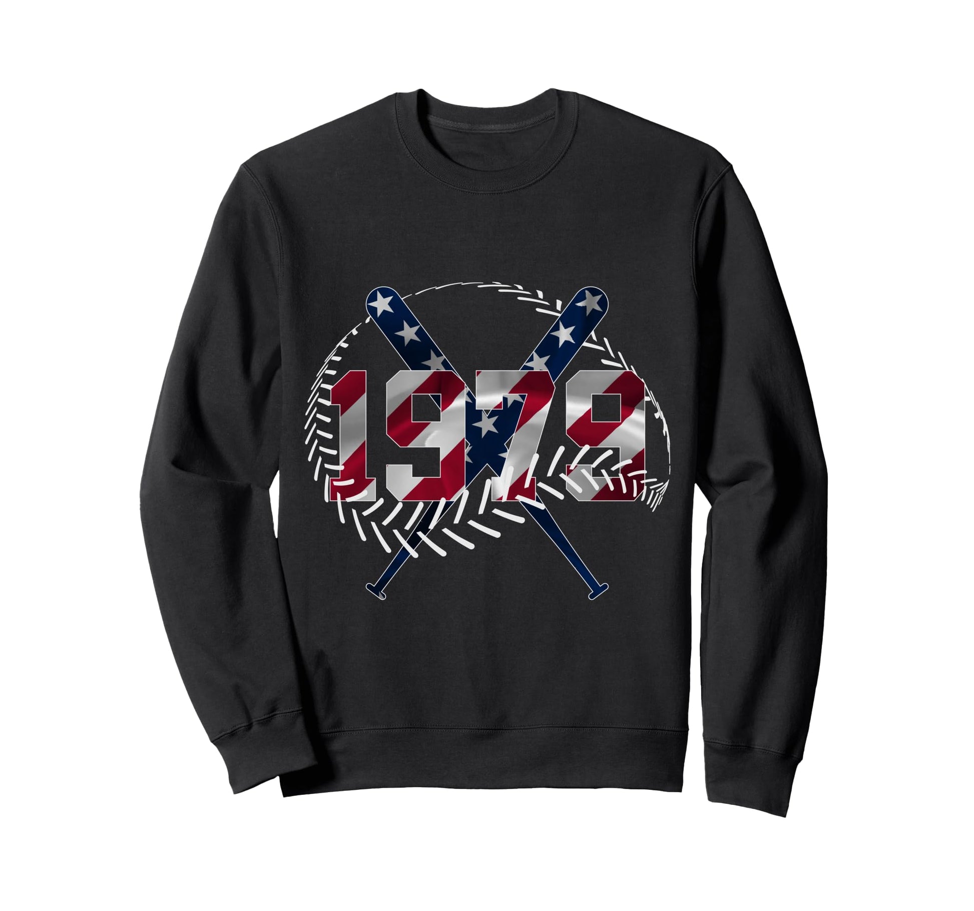 47Th Birthday Baseball 1979 Sweatshirt - Aesthetic Graphic Unisex - T-Shirt, Sweatshirt, Hoodie