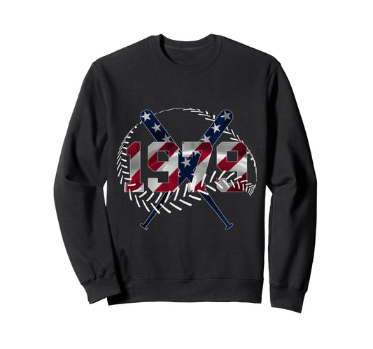 47Th Birthday Baseball 1979 Sweatshirt - Aesthetic Graphic Unisex - T-Shirt, Sweatshirt, Hoodie
