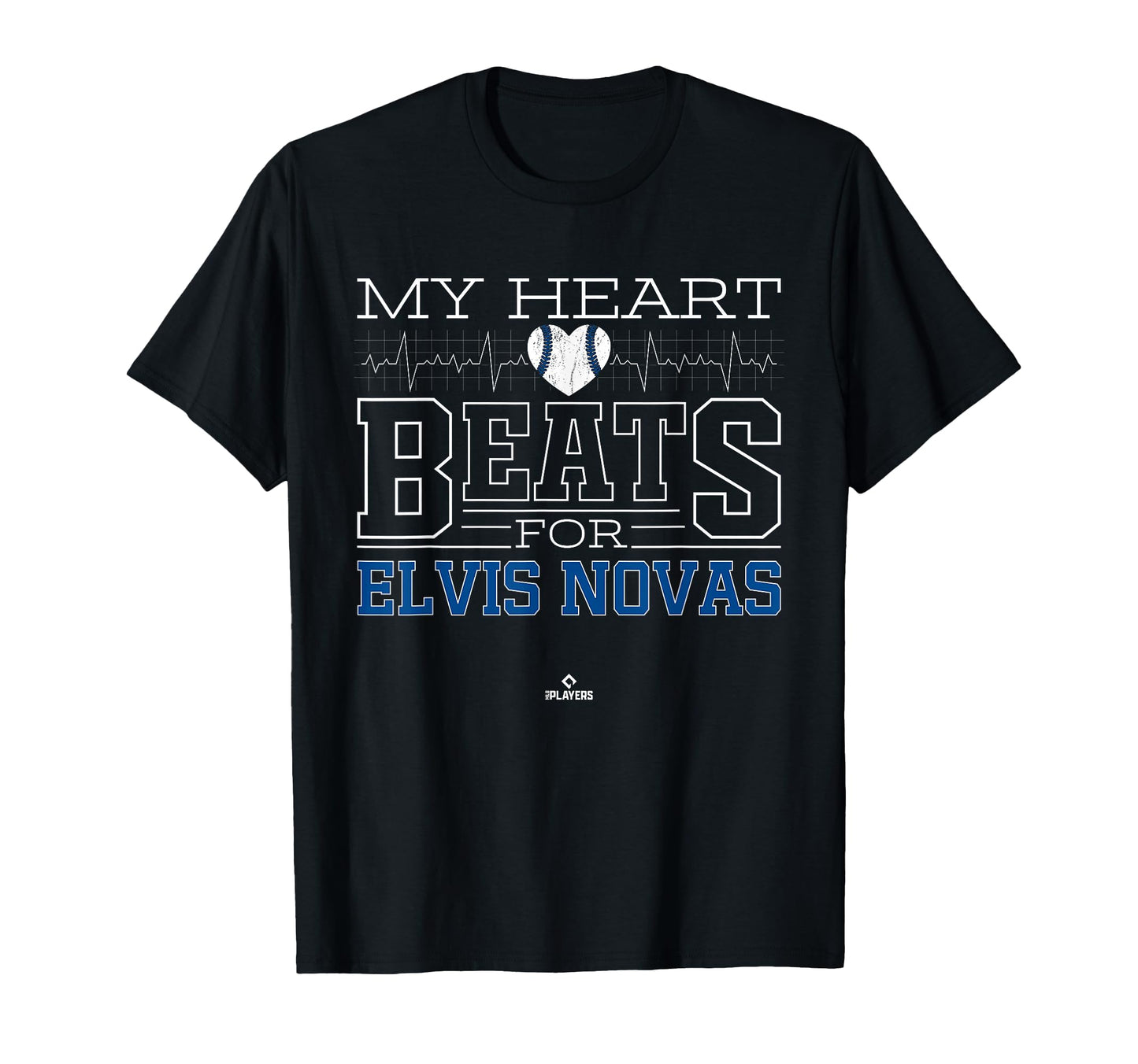 My Heart Beats Elvis Novas T-Shirt - Fun Novelty Design for Adults - T-Shirt, Sweatshirt, Hoodie