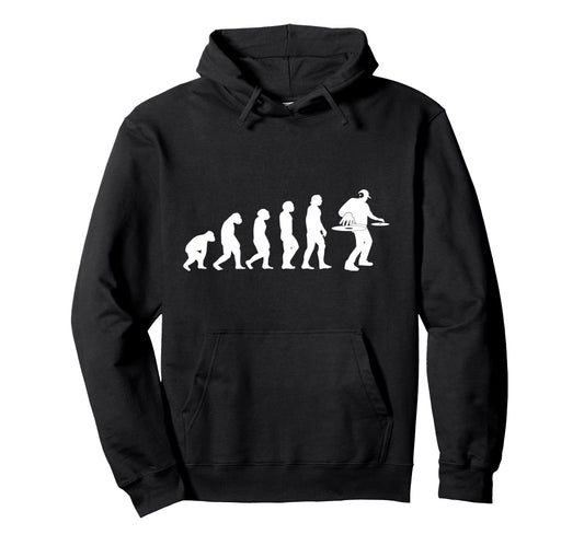 80S Music Disk Jockey Dj Vinyl Record Hoodie - Novelty Apparel Unisex - T-Shirt, Sweatshirt, Hoodie