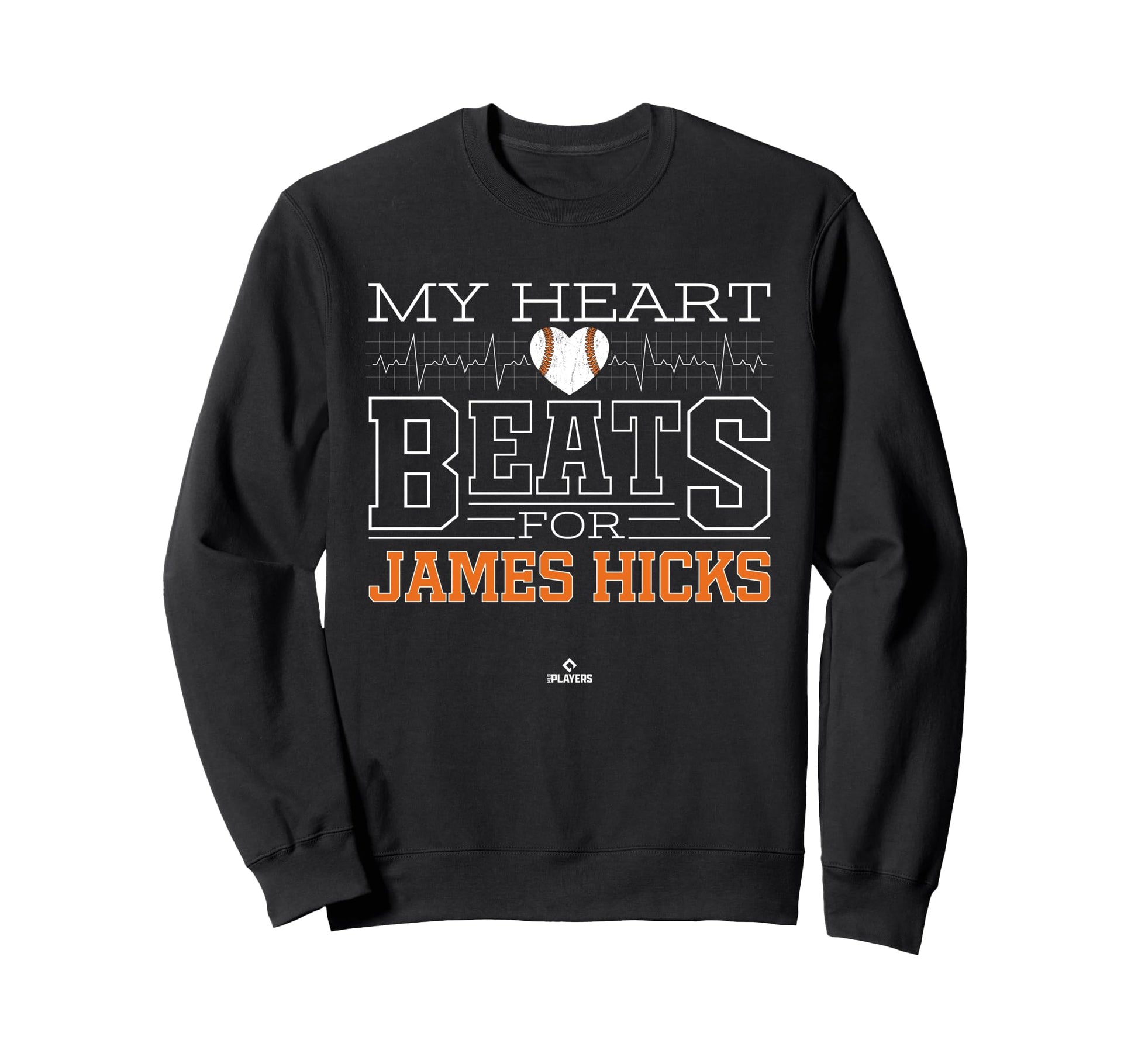 My Heart Beats James Hicks Prospect Sweatshirt - Unique Graphic Men Women - T-Shirt, Sweatshirt, Hoodie