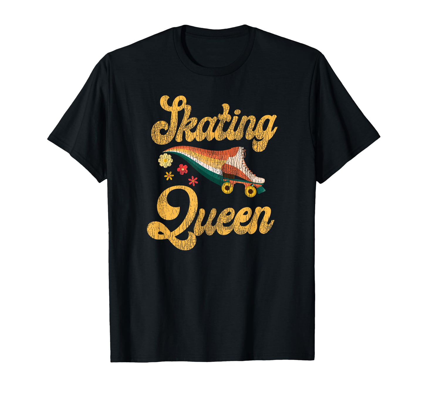 Roller Skating Skate 1970S T-Shirt - Aesthetic Graphic for Adults - T-Shirt, Sweatshirt, Hoodie
