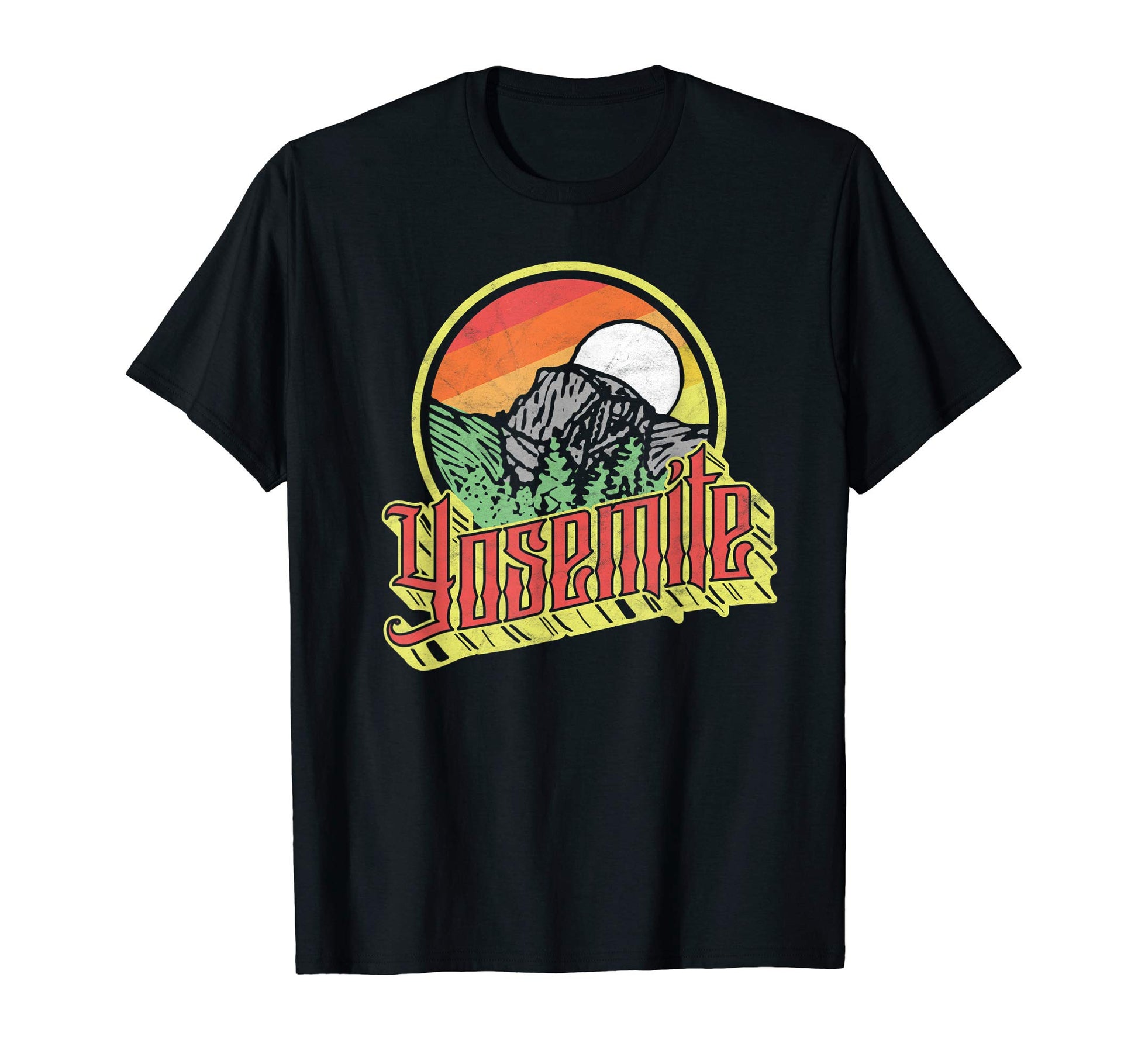Yosemite National Park Half Dome T-Shirt - Custom Art Print for Adults - T-Shirt, Sweatshirt, Hoodie